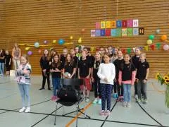 Grossansicht in neuem Fenster: Schulbeginnsfeier
